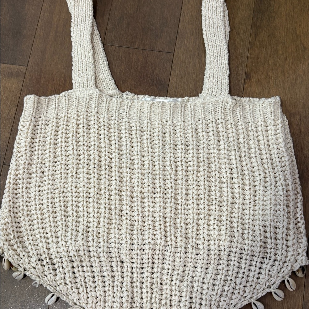 Revamped Ivory Knit Accessory